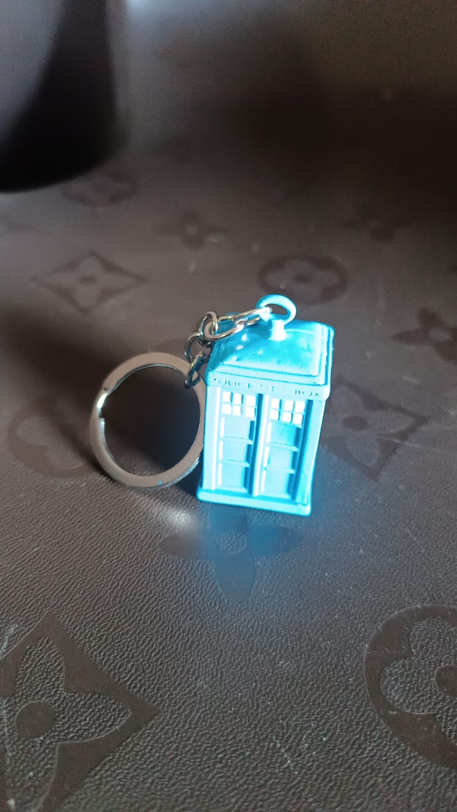 Police Booth Box Shape 3 D Metal Keychain (1 Pc) Police Booth Box Shape 3 D Metal Keychain (1 Pc)